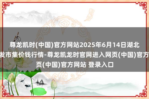 尊龙凯时(中国)官方网站2025年6月14日湖北襄樊市蔬菜批发市集价钱行情-尊龙凯龙时官网进入网页(中国)官方网站 登录入口
